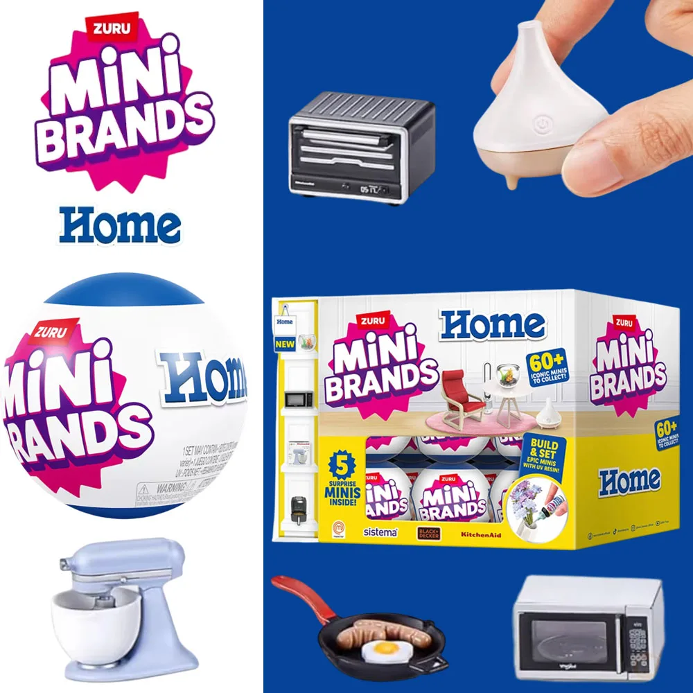 Small Appliances - ZURU Mini Brands, Seri Rumah, 60+