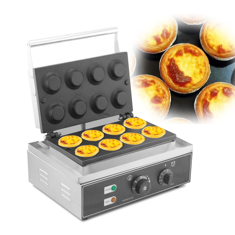 Mini Waffle Maker Machine - Mesin Pembuat Tart Telur Listrik Anti