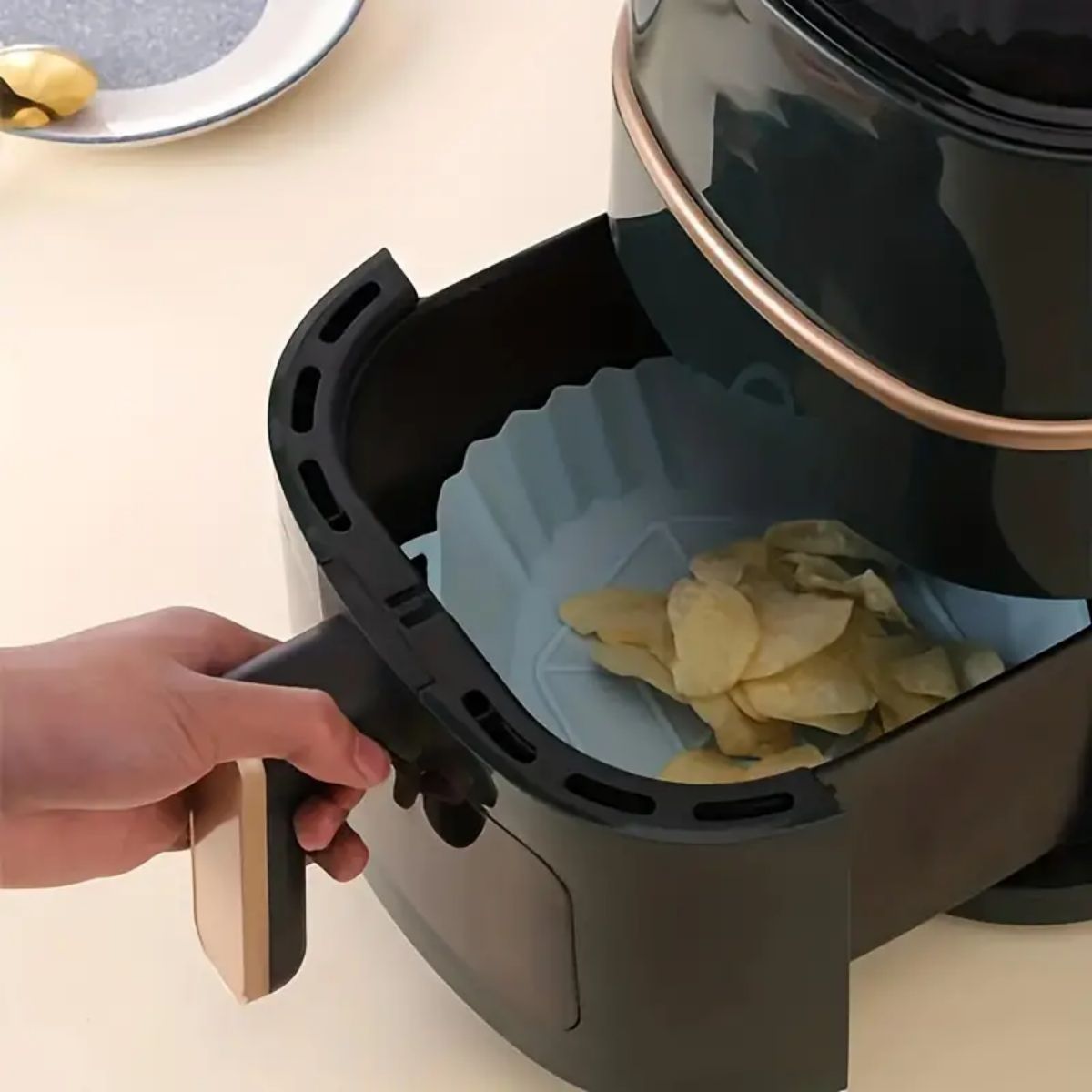 Panci Silikon Penggorengan Uda - Air Fryer Silicone Pot Liner ulasan dan harga