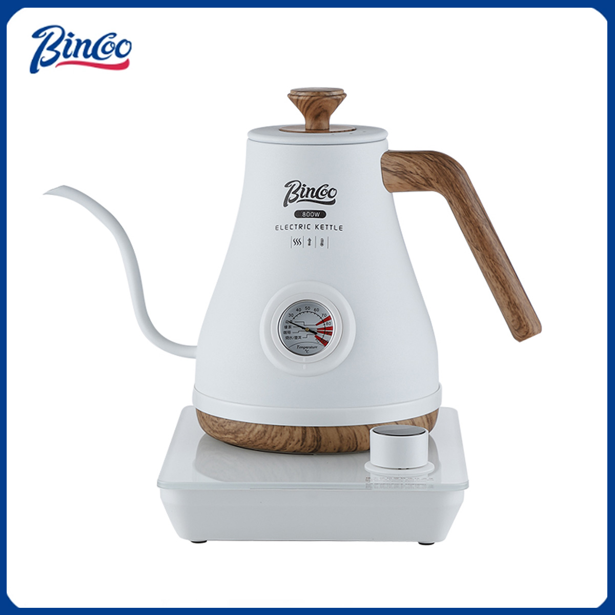 Bincoo Teko Kopi Seduh Manual  - Electric Kettle Temperature Control ulasan dan harga